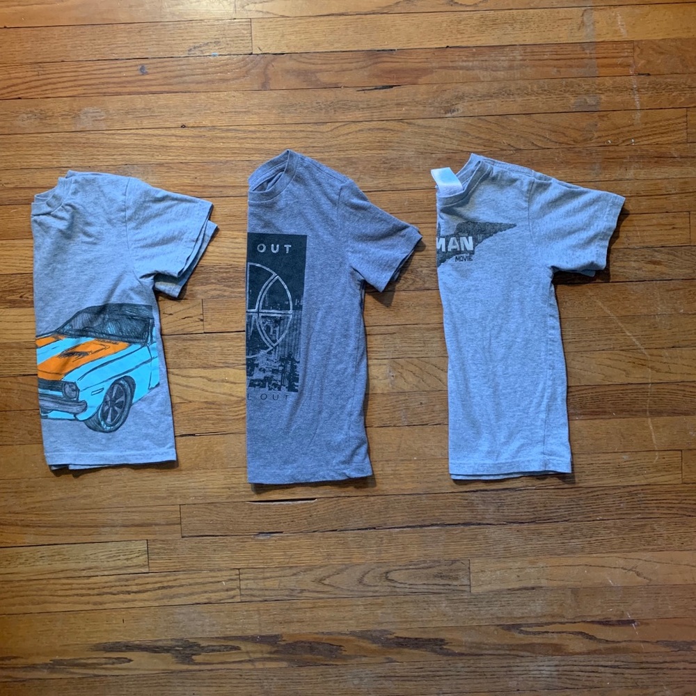 (3) Boys T-shirt’s